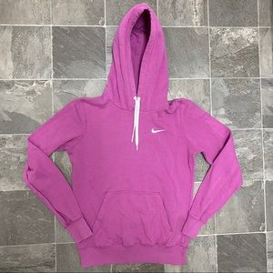 Womens Nike simple swoosh logo hoodie sweatshirt